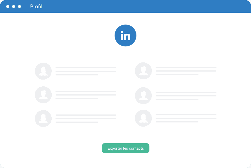 Récupérer les mails sur LinkedIn